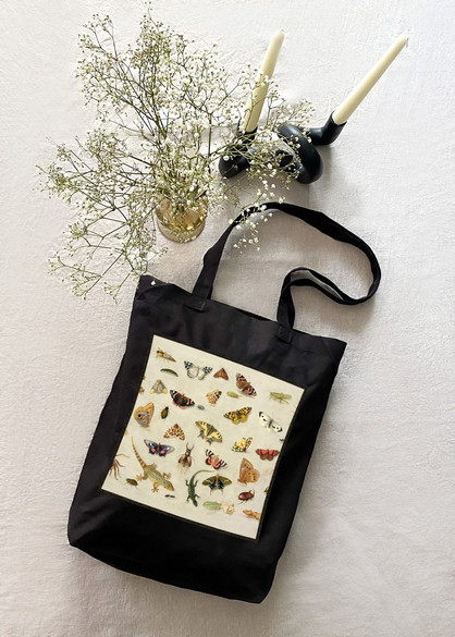 Torba z naszywką Studium owadów Jan van Kessel (starszy) 