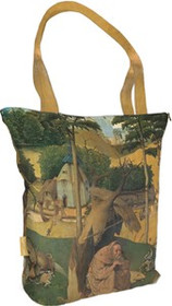 Torba na ramię shopper Kuszenie św. Antoniego Hieronim Bosch