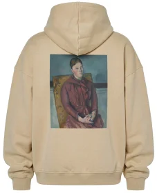 Bluza oversize Madame Cezanne w żółtym fotelu Paul Cezanne