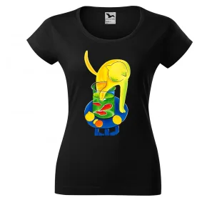 Bluzka damska Kot ze złotą rybką Henri Matisse