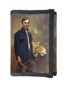Portfel Portret własny z paletą Wojciech Kossak