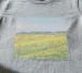 Bluzka damska Równina Gennevilliers, żółte pola Gustave Caillebotte