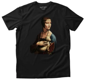 Koszulka Dama z gronostajem Leonardo da Vinci