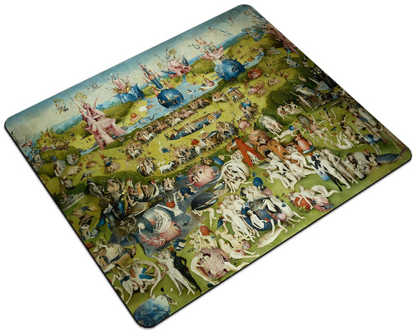 Podkładka Ogród ziemskich rozkoszy Hieronim Bosch 24x19cm