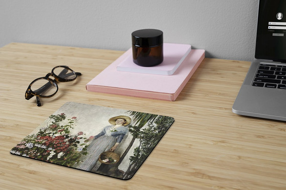 Podkładka W oranżerii (W cieplarni) Olga Boznańska 24x19cm