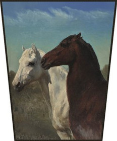 Ekran Dwa konie Rosa Bonheur