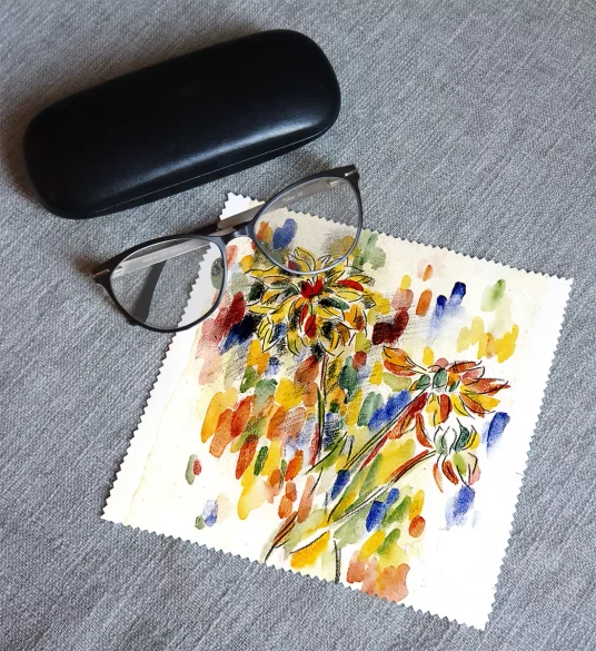 Ściereczka do okularów Kwiaty Władysław Strzemiński
