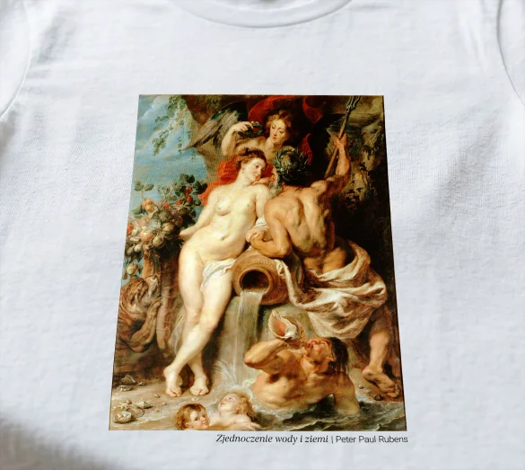 Koszulka z nadrukiem Zjednoczenie wody i ziemi Peter Paul Rubens
