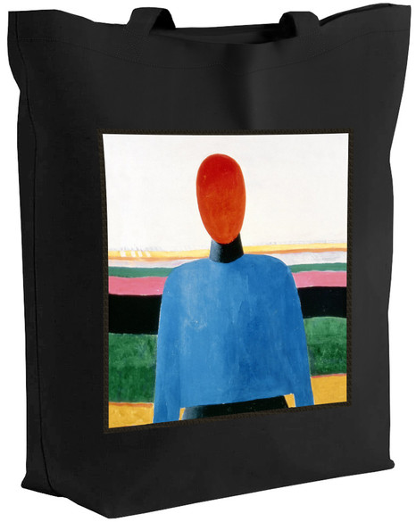 Torba z naszywką Popiersie kobiety Kazimir Severinovich Malevich