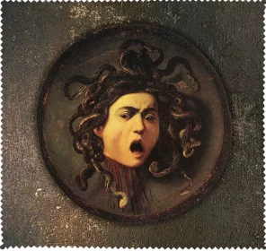 Ściereczka do okularów Głowa meduzy Caravaggio