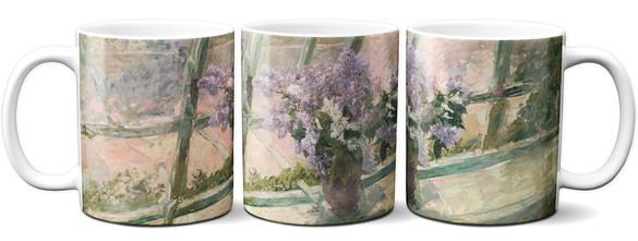 Kubek Bzy w oknie Mary Cassatt