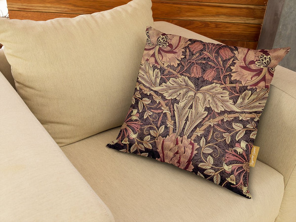 Poduszka Tkanina z wiciokrzewem William Morris