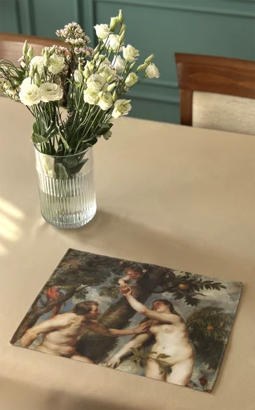 Podkładka na stół Adam i Ewa Peter Paul Rubens
