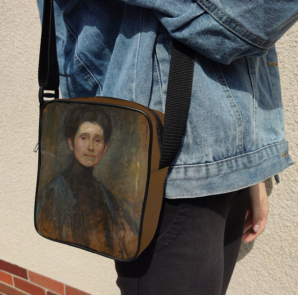 Torba Listonoszka Self-portrait (1906) Olga Boznańska