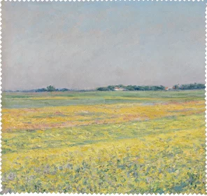 Ściereczka do okularów Równina Gennevilliers, żółte pola Gustave Caillebotte