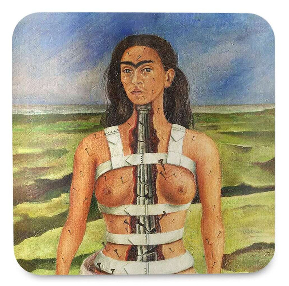 Podkładka pod kubek Strzaskana kolumna Frida Kahlo