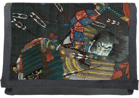Portfel Bitwa pod Shijō Nawate Utagawa Kuniyoshi