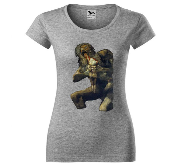 Bluzka damska Saturn pożerający własne dzieci Francisco Goya