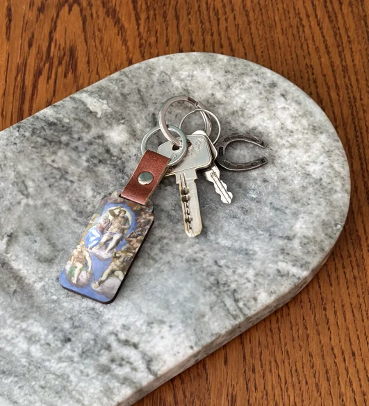 Brelok Sąd Ostateczny Michał Anioł