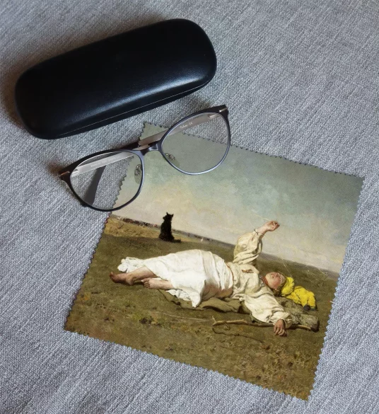 Ściereczka do okularów Babie lato Józef Chełmoński
