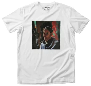 Koszulka z naszywką Autoportret - ostatni papieros skazańca Witkacy