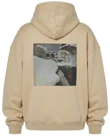 Bluza oversize Młyn zimą Ferdynand Ruszczyc