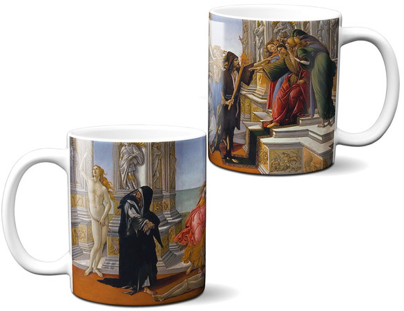 Kubek Oszczerstwo według Apellesa Sandro Botticelli