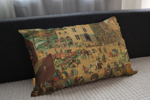 Poduszka Zabawy dziecięce Pieter Bruegel starszy