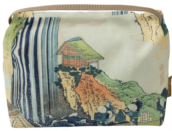 Kosmetyczka kuferek Wodospad Ono na drodze Kisokaidō Katsushika Hokusai