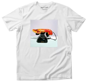 Koszulka z naszywką Telefon-homar Salvador Dali