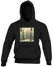 Bluza z naszywką Dolmen w śniegu Caspar David Friedrich