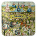 Podkładka pod kubek Ogród rozkoszy ziemskich Hieronim Bosch