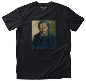 Koszulka z nadrukiem Portret Franciszka Wyspiańskiego, ojca artysty Stanisław Wyspiański