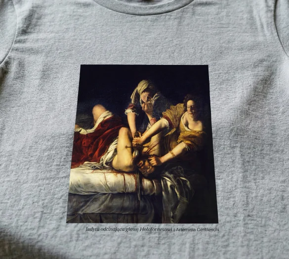 Bluzka damska Judyta odcinająca głowę Holofernesowi Artemisia Gentileschi
