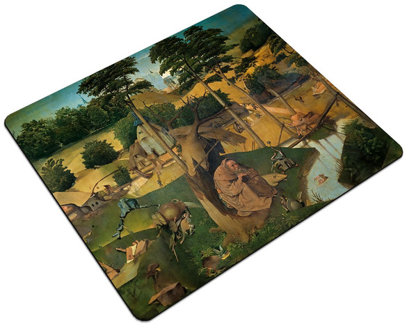 Podkładka Kuszenie św. Antoniego Hieronim Bosch 24x19cm
