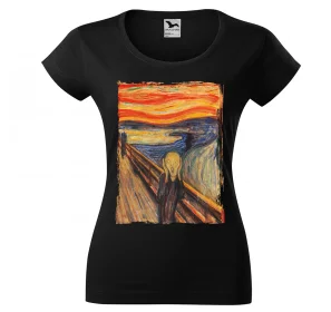 Bluzka damska Krzyk Edvard Munch