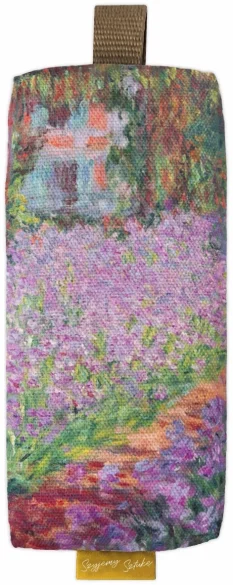 Piórnik szkolny prostokątny Ogród artysty w giverny Claude Monet