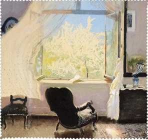 Ściereczka do okularów Wnętrze pracowni artysty Leon Wyczółkowski