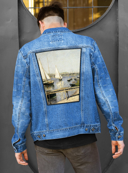 Ekran Żaglówki w Argenteuil Gustave Caillebotte