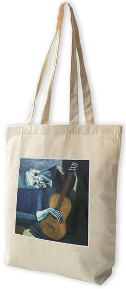 Torba z naszywką Stary gitarzysta Pablo Picasso