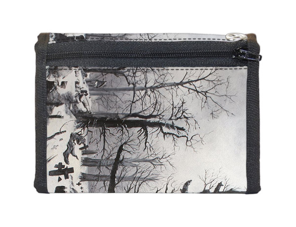 Portfel Cmentarz w śniegu Caspar David Friedrich