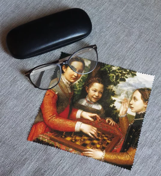 Ściereczka do okularów Gra w szachy Sofonisba Anguissola