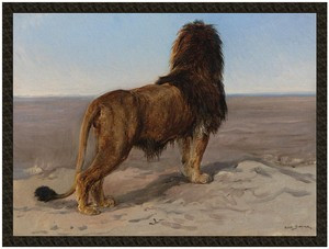 Naszywka Lew Rosa Bonheur