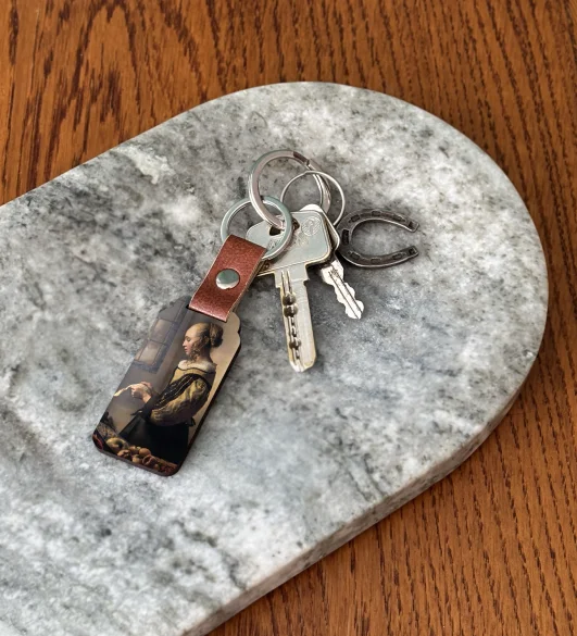 Brelok Dziewczyna czytająca list przy otwartym oknie Jan Vermeer