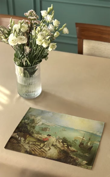 Podkładka na stół Pejzaż z upadkiem Ikara Pieter Bruegel starszy