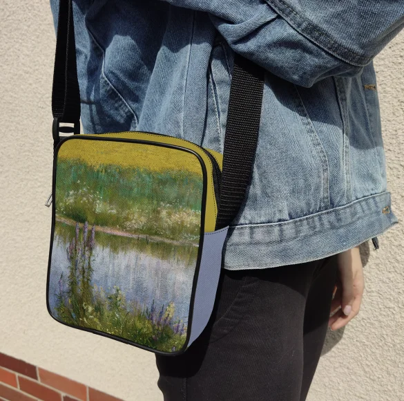 Torba Listonoszka Pole łubinu Władysław Podkowiński