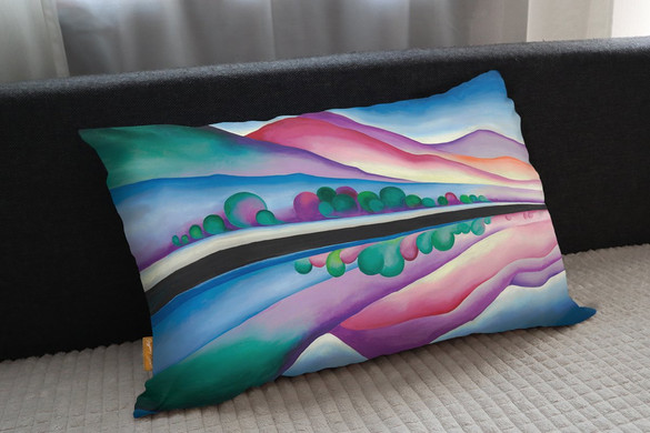 Poduszka Odbicie Jeziora George'a, Georgia O’Keeffe