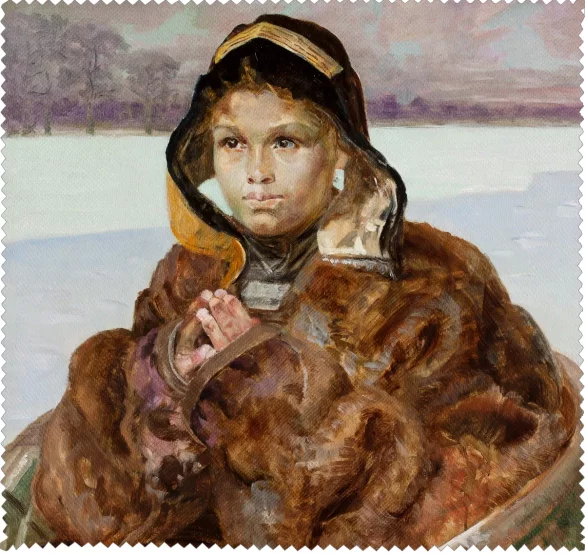 Ściereczka do okularów Modląca się dziewczynka Jacek Malczewski