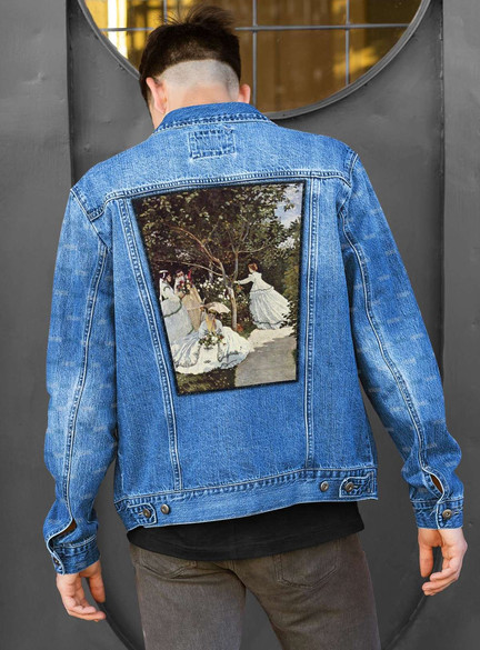 Ekran Kobiety w ogrodzie Claude Monet