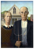 Magnes American Gothic Grant Wood
